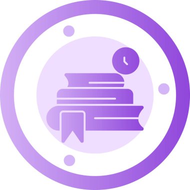 Kitap. Web simgesi basit illüstrasyon