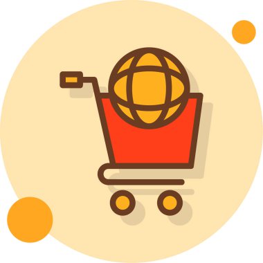 Alışveriş arabası çizimi