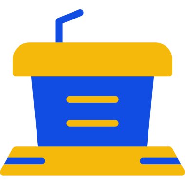 Televizyon. Web simgesi basit illüstrasyon