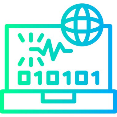 bilgisayar simgesi vektör illüstrasyonu