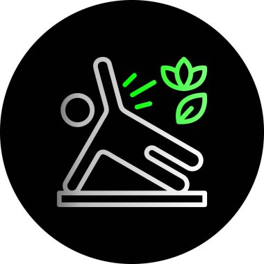 Siyah beyaz gömlekli bir adamın vektör çizimi