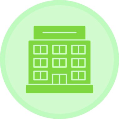 Otel simgesi vektör illüstrasyonu