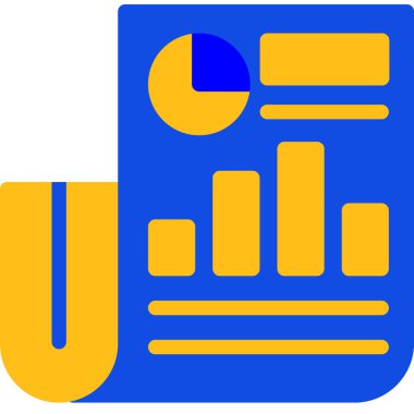 analitik grafik grafik simgesi - taslak biçimi