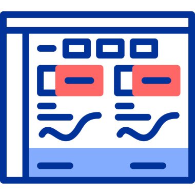 Takvim. Web simgesi basit tasarım