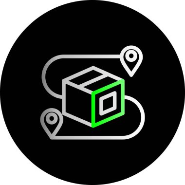 vektör gps harita simgesi