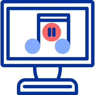 Web simgesi, vektör illüstrasyonu