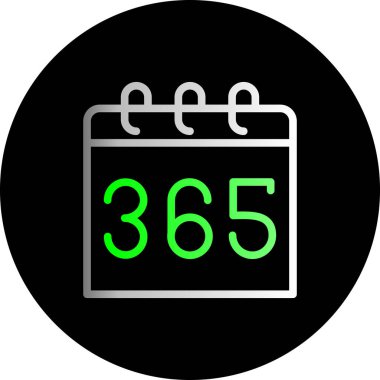 Takvim simgesi, vektör çizimi