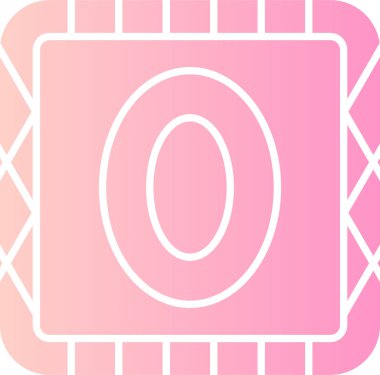 Modern bir simgenin vektör illüstrasyonu