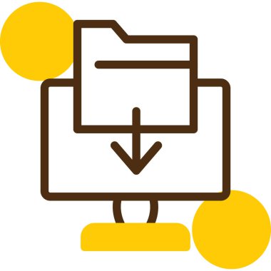 Belge. Web simgesi basit tasarım