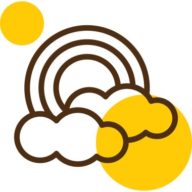 bulut simgesi vektör illüstrasyon tasarımı