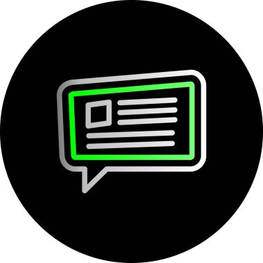 Seo simgesinin vektör illüstrasyonu