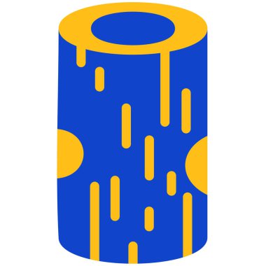 Kahve fincanı ikonu doldurulmuş - taslak biçiminde