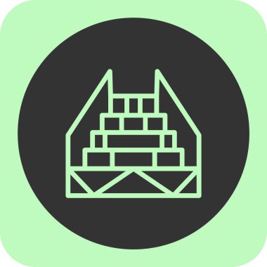 inşaat endüstrisi simgesi ana hatlarıyla oluşturuluyor