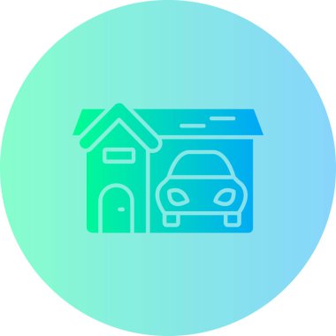 ev simgesi, vektör illüstrasyonu