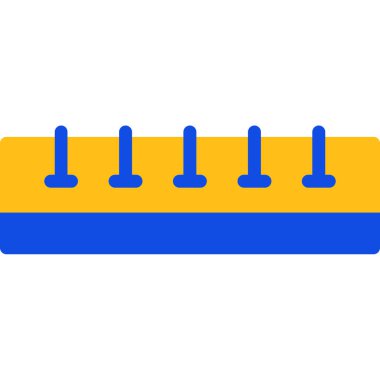 çit simgesi vektör illüstrasyonu