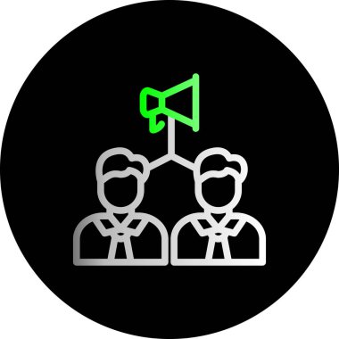 seo modern simgesinin vektör illüstrasyonu