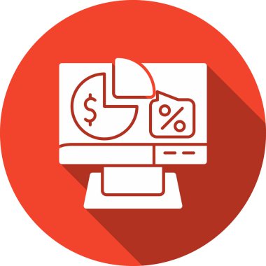 Seo simgesinin vektör illüstrasyonu