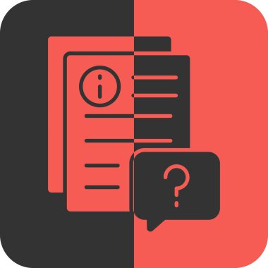 soru işareti simgesi, vektör illüstrasyonu