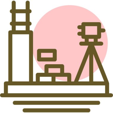 Modern simgenin vektör illüstrasyonu