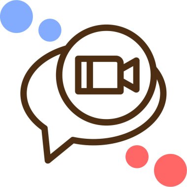 konuşma simgesi, vektör illüstrasyon tasarımı