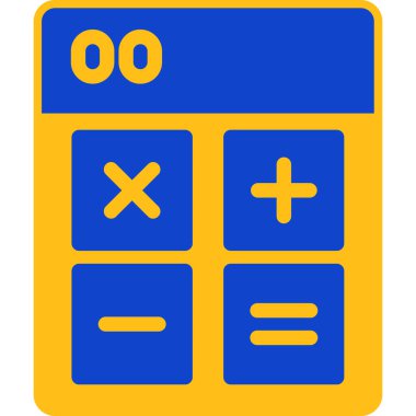 hesap makinesi web simge vektör çizim