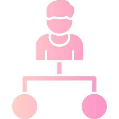 Arabalı bir adamın vektör çizimi