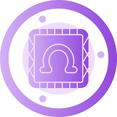 Eşsiz güvenli vektör simgesi