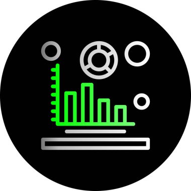 seo modern simgesinin vektör illüstrasyonu