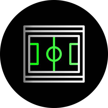 Modern bir simgenin vektör illüstrasyonu