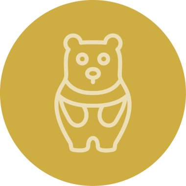 hayvan ağ simgeleri, vektör illüstrasyonu