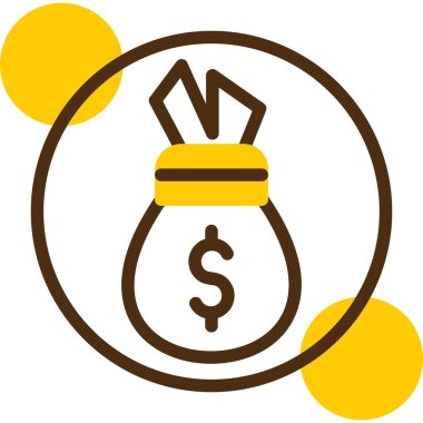 İş simgesinin vektör illüstrasyonu