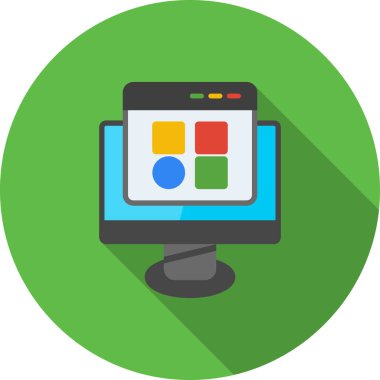 çevrimiçi web tasarım simgesi