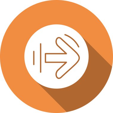 yön vektör simgesi modern basit vektör illüstrasyonu