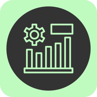 seo modern simgesinin vektör illüstrasyonu