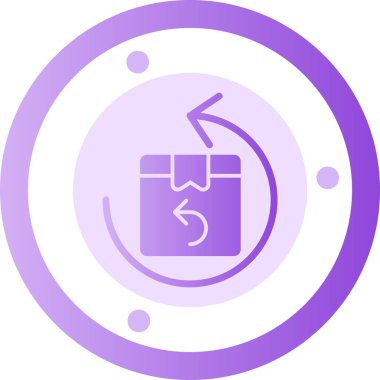 Kameranın modern bir simgesinin vektör illüstrasyonu