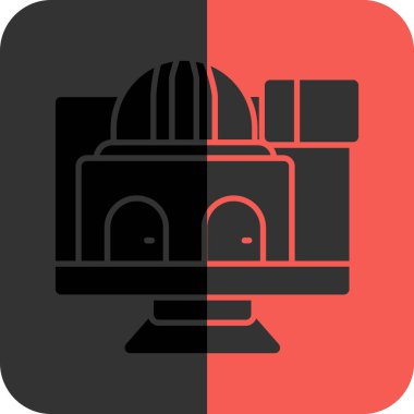 Yapı simgesinin vektör illüstrasyonu