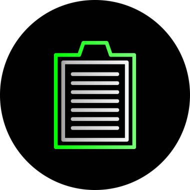 trend arkaplanda vektör evrensel simgesi.