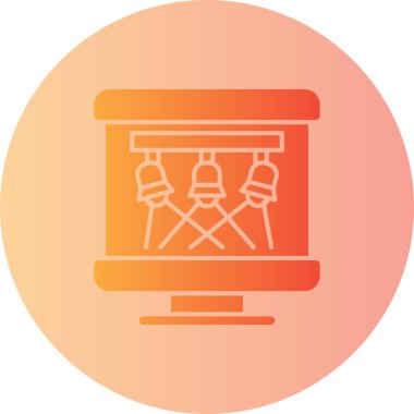 seo modern simgesinin vektör illüstrasyonu