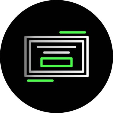 seo modern simgesinin vektör illüstrasyonu