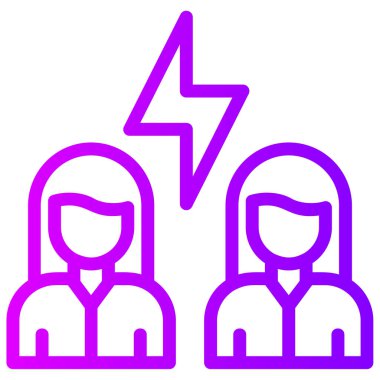 insanlar simge vektör illüstrasyonu