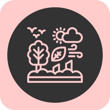 Bulut simgesi vektör illüstrasyonu