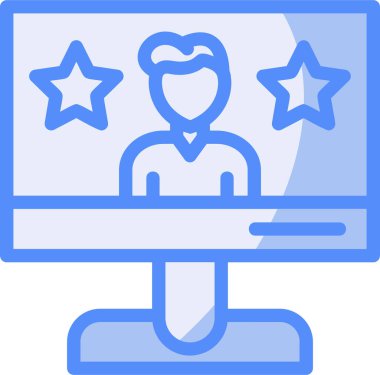 Müşteri servisi. Basit resimleme