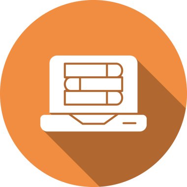 Bilgisayar. Web simgesi basit illüstrasyon