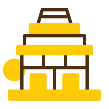 vektör yapı kulesi simgesi