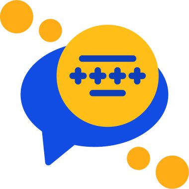 Konuşma balonu. Basit tasarım