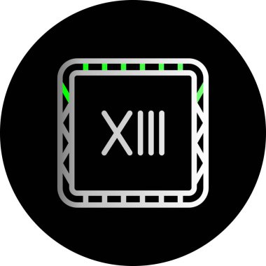 24 saat servis simgesi, vektör illüstrasyonu