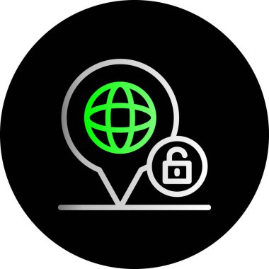 vektör internet ağı ico