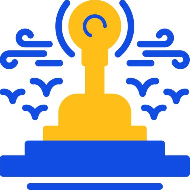 Modern eğitim ikonunun vektör illüstrasyonu