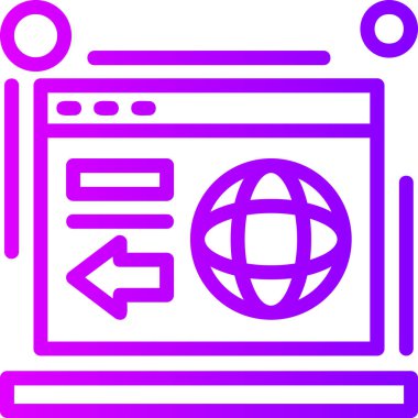 reklam reklam ikonu ana hatları biçiminde