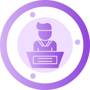 seo modern simgesinin vektör illüstrasyonu